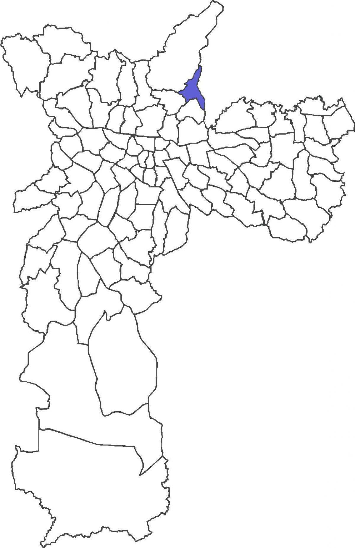 Карта Jaçanã район