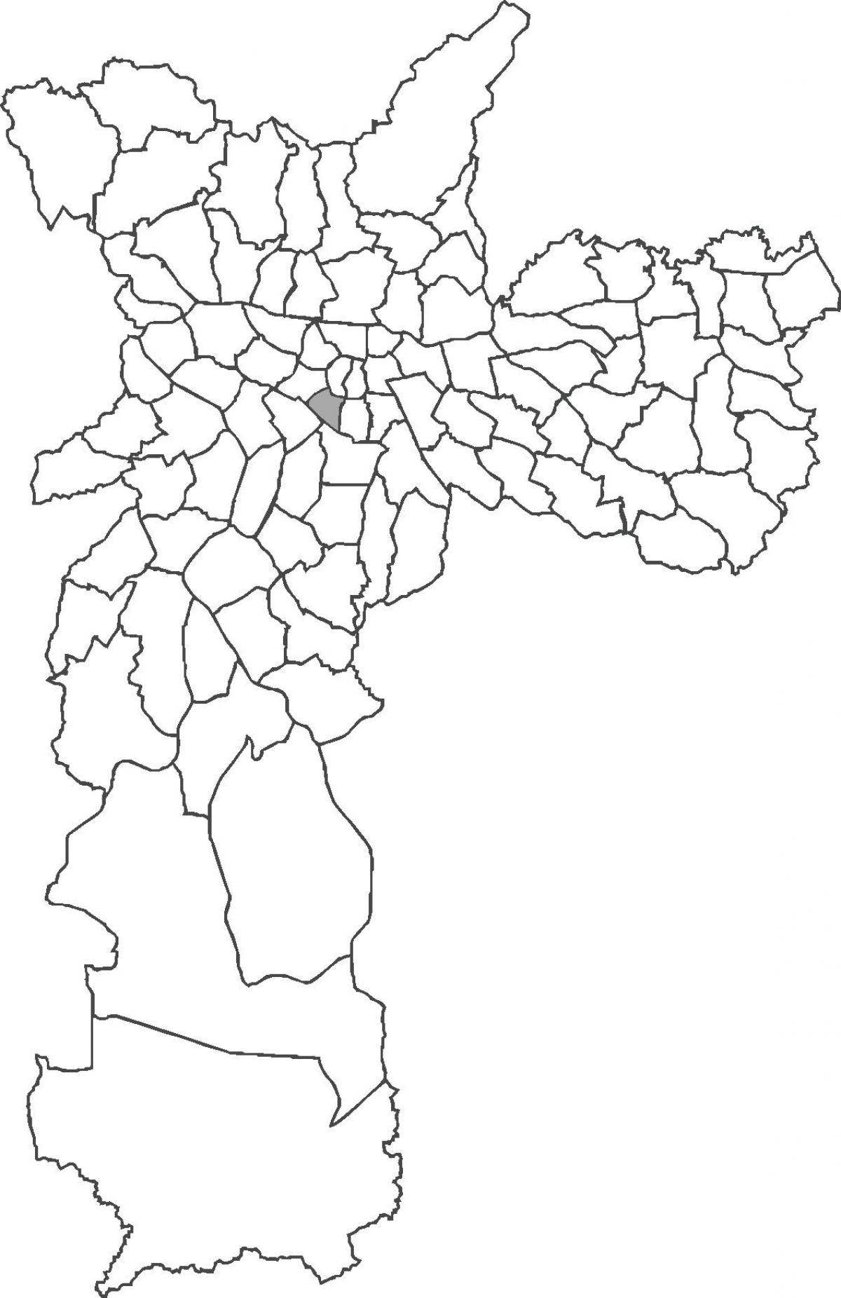 Карта Бела-Виста район