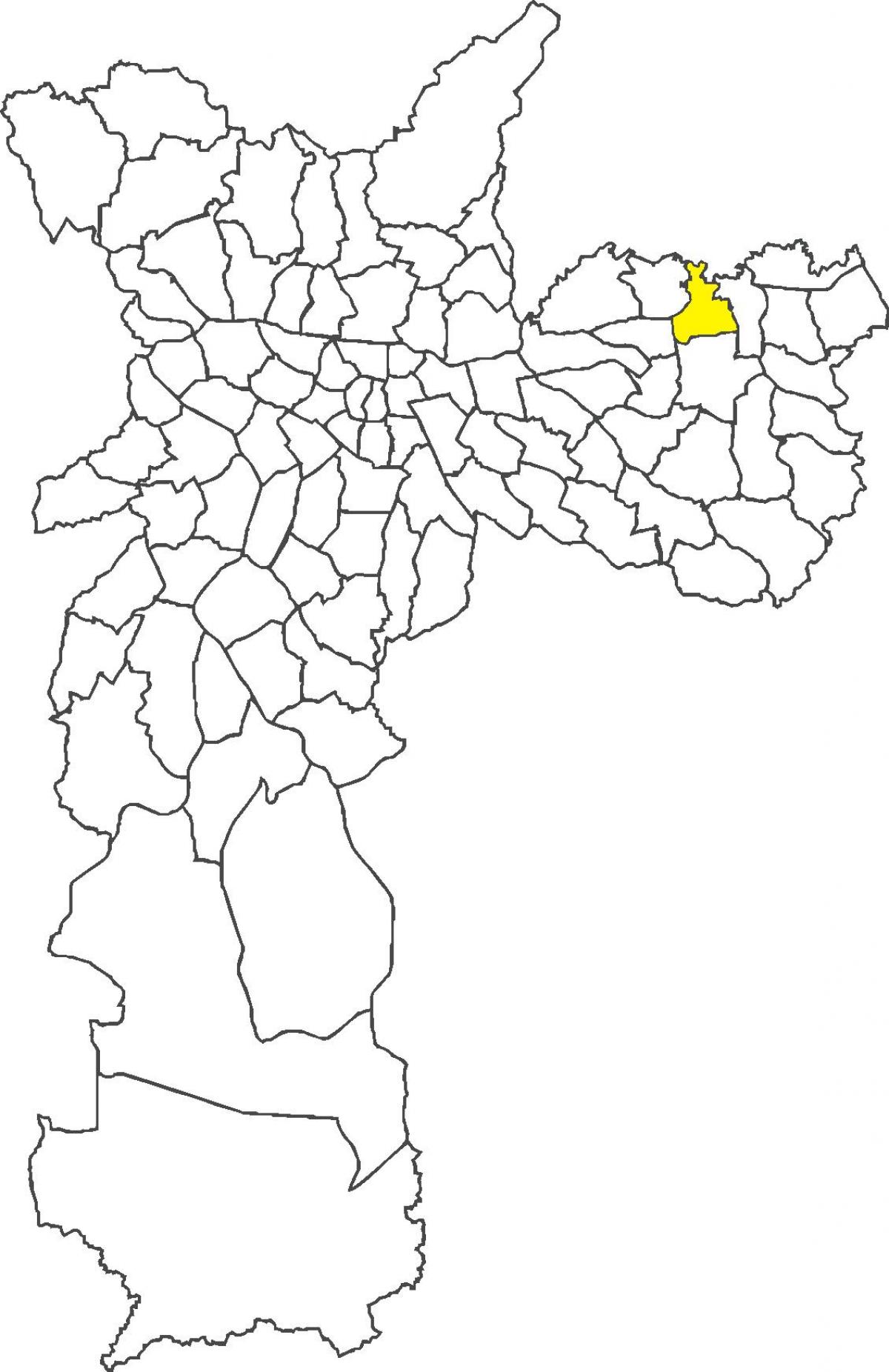 Карта Jacuí район Вила