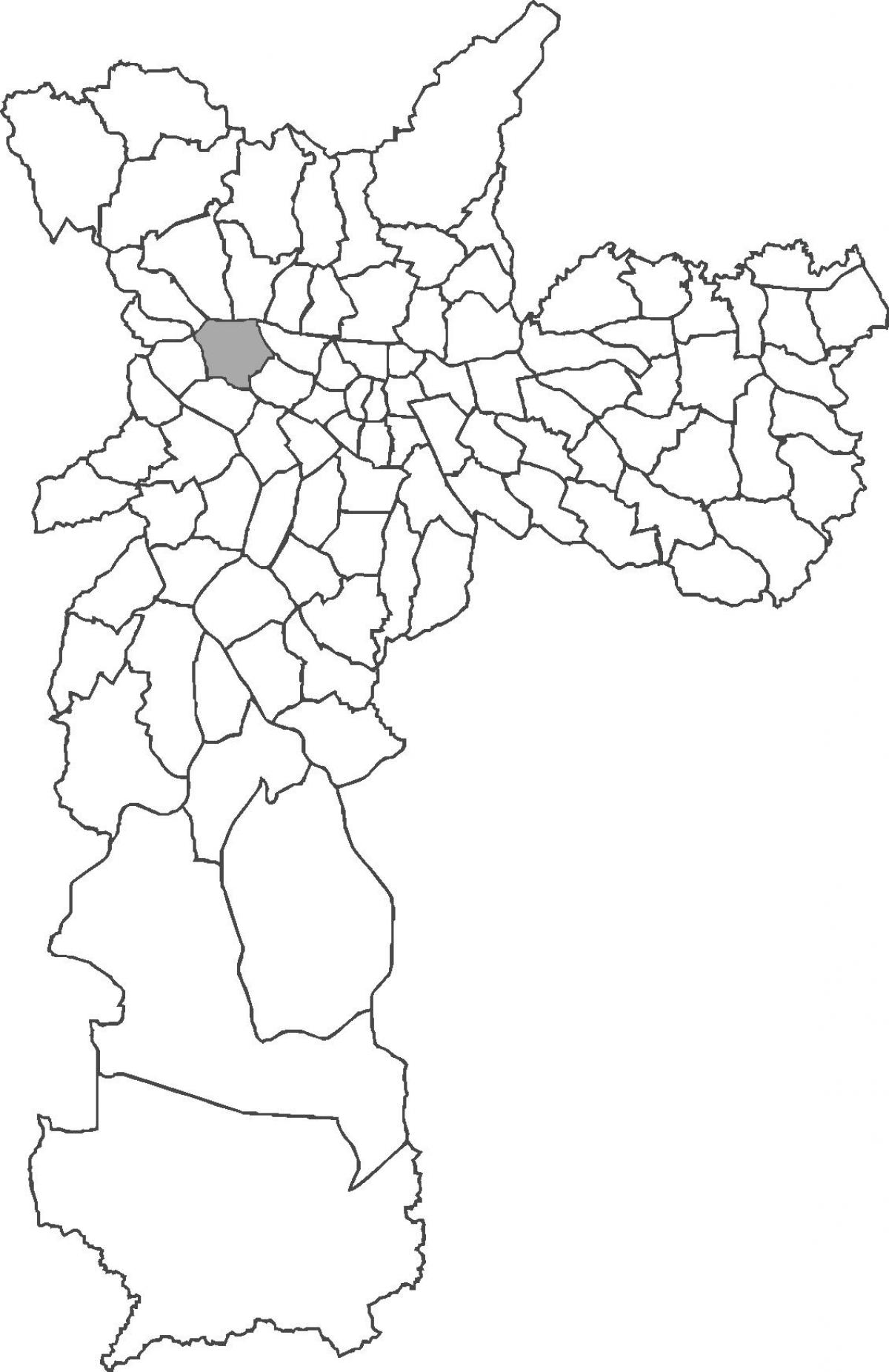 Карта района Лапа