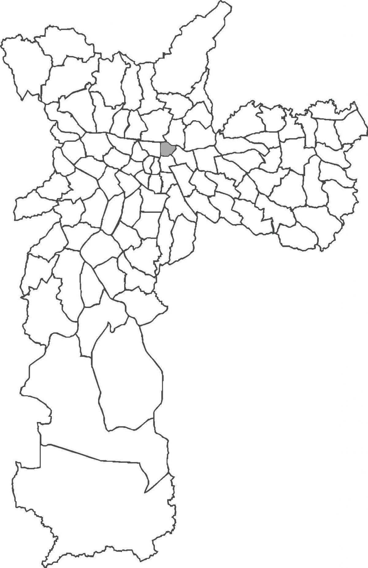 Карта Пари район