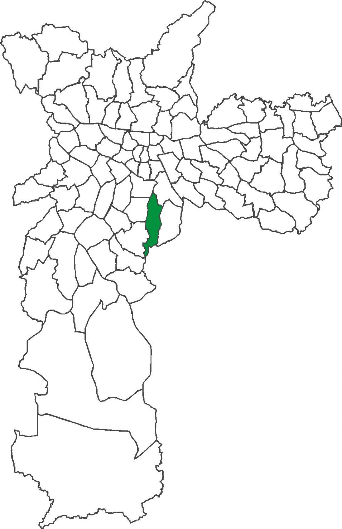 Карта район Cursino