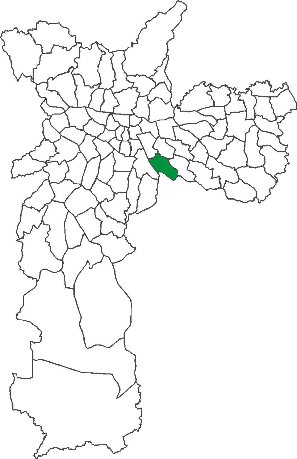 Карта район Вила-Пруденти