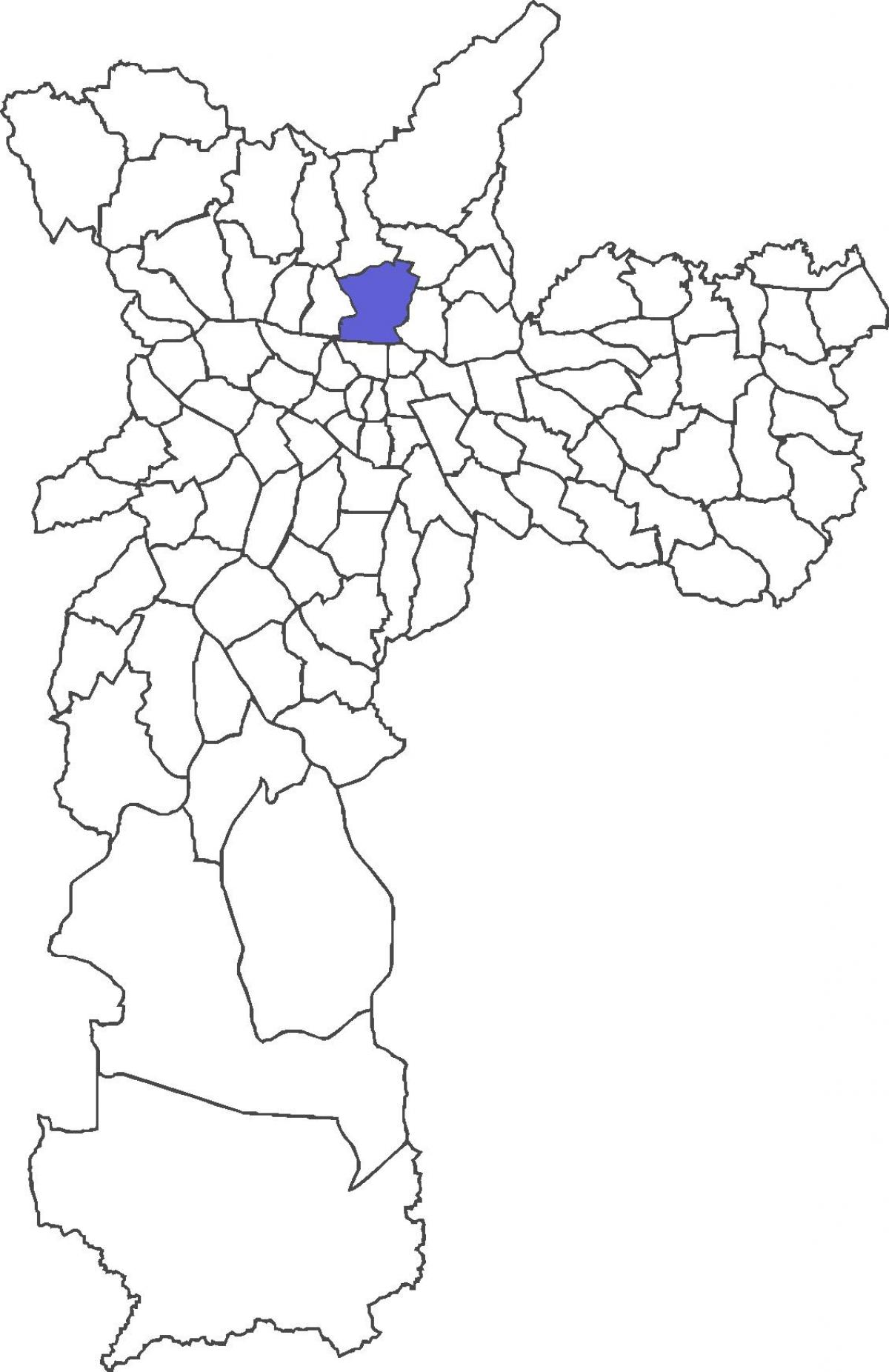 Карта Сантана район