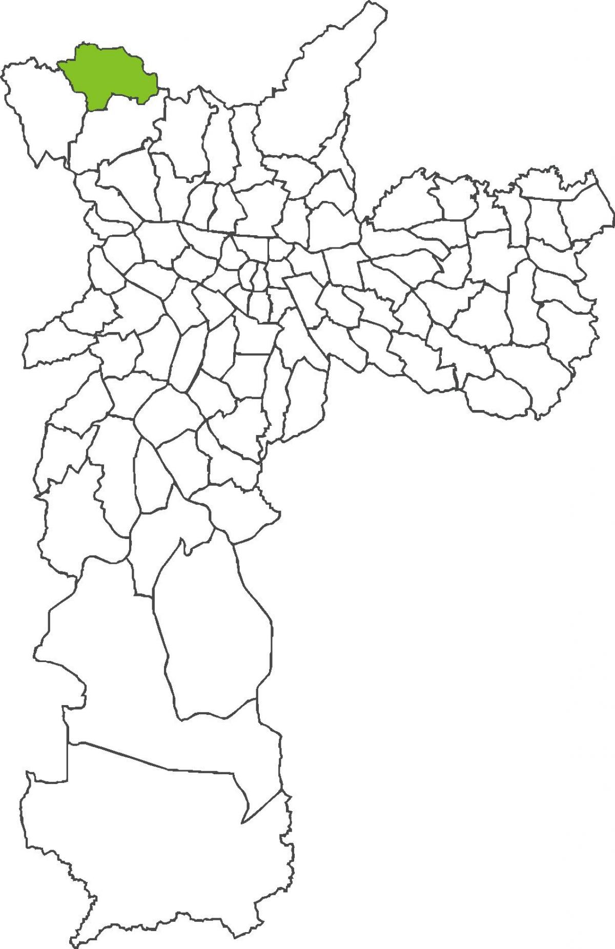 Карта Перус район
