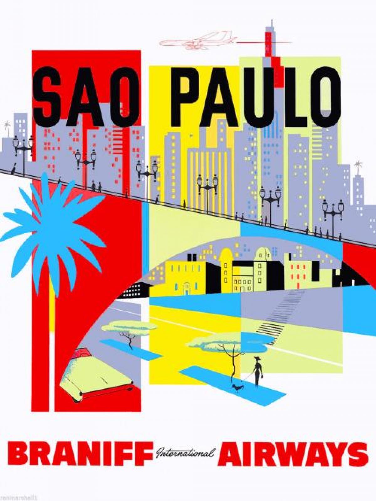 Карта Сан-Паулу обои