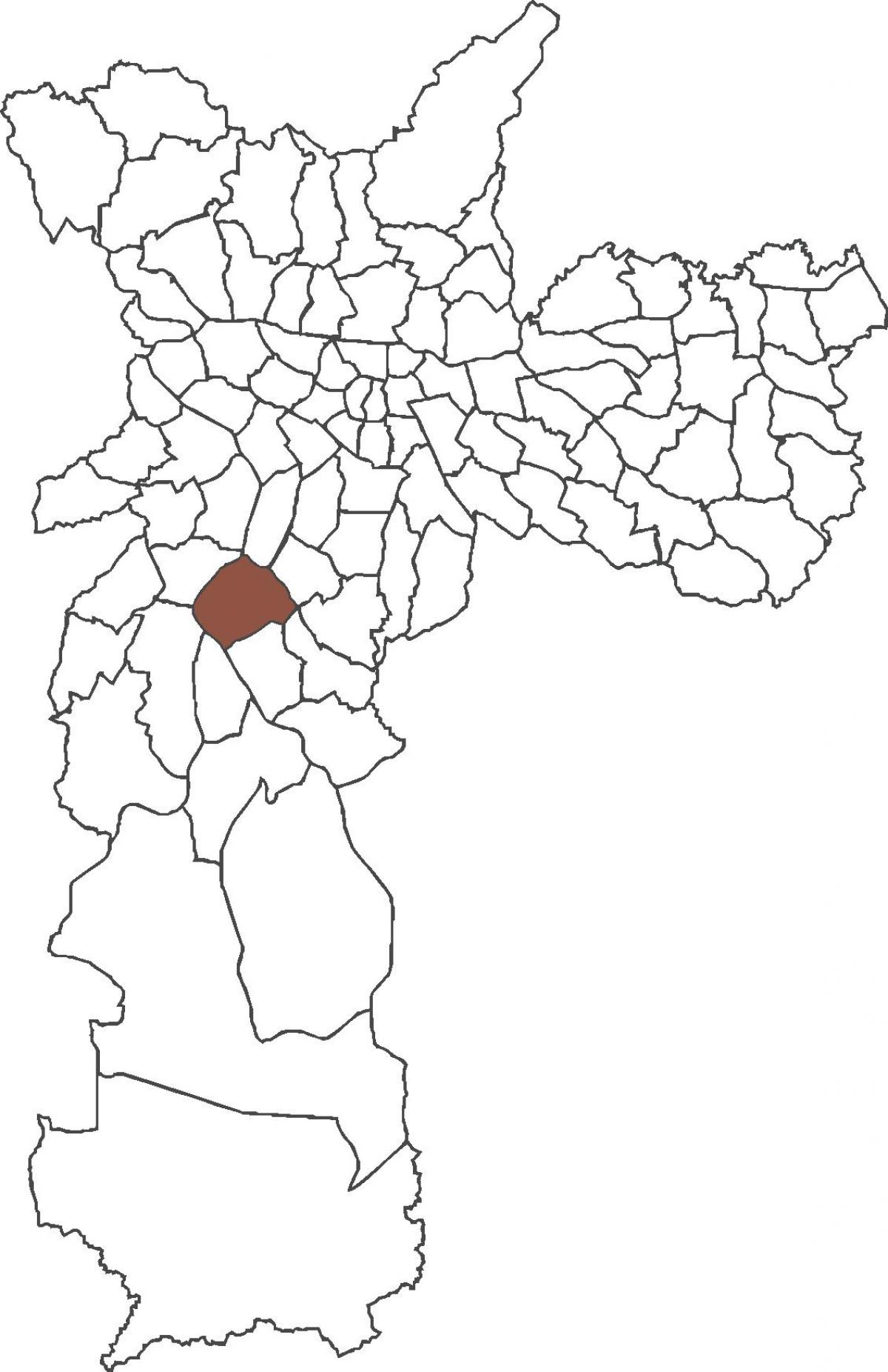 Карта Санту-Амару район