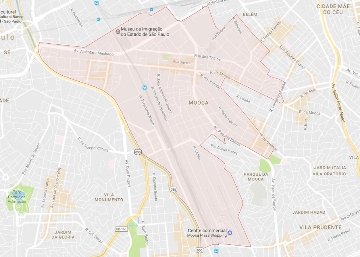 Карта станции Сан-Паулу