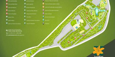 Карта Ботанический сад Жундиаи