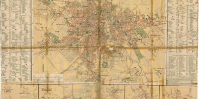 Карта бывший Сан - Паулу- 1913