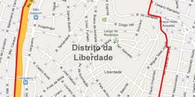 Карта Либердаде, Сан-Паулу