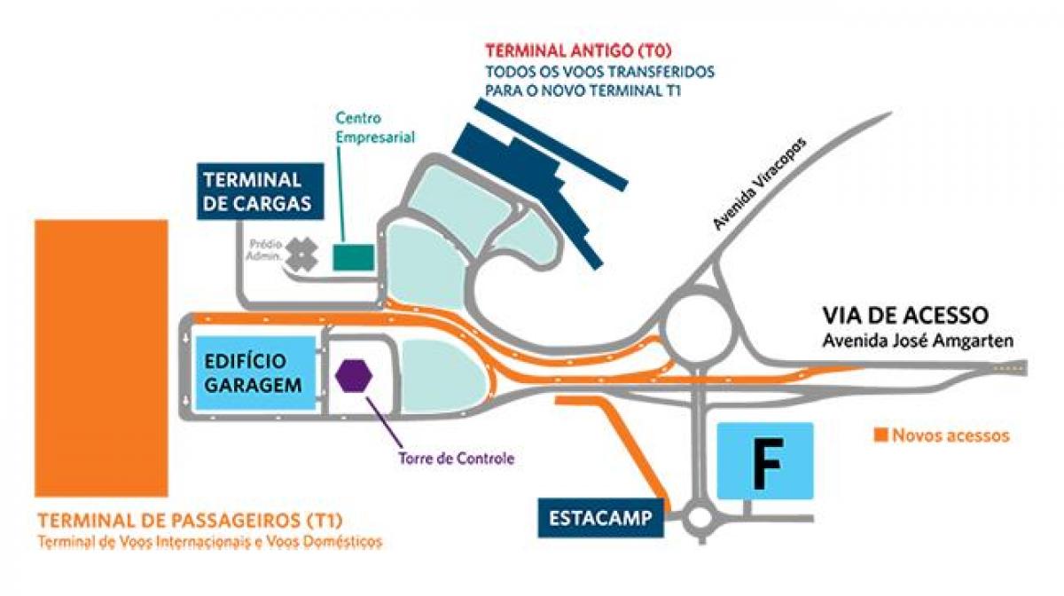 Схема аэропорта сан паулу
