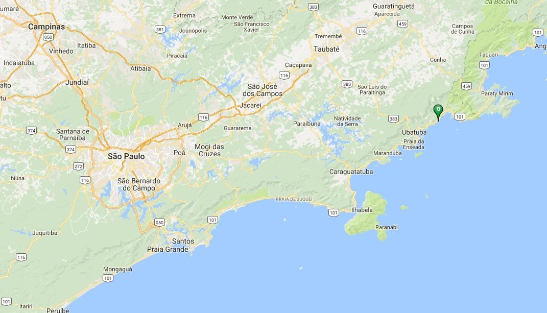 Карта пляжа Прумирум