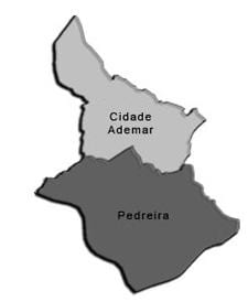 Карта города супрефектур Адемар