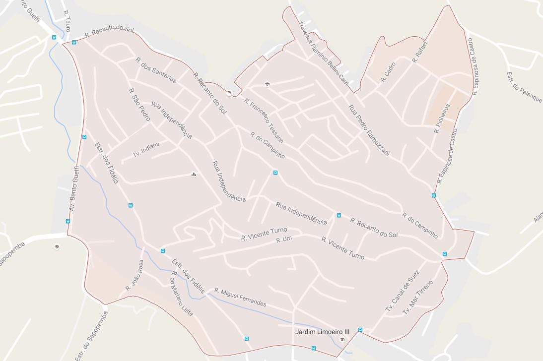 Карта iguatemi в Сан-Паулу