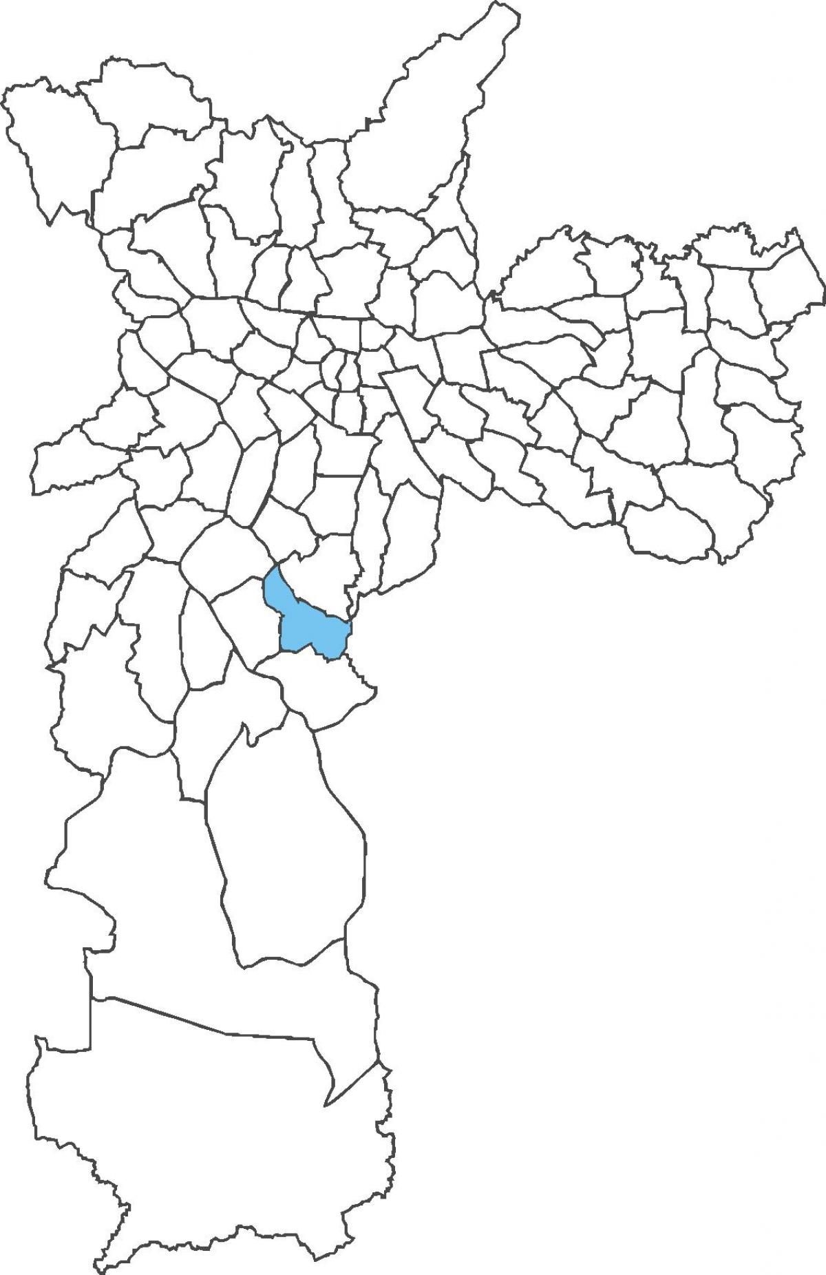 Карта Сидаде Адемаре район