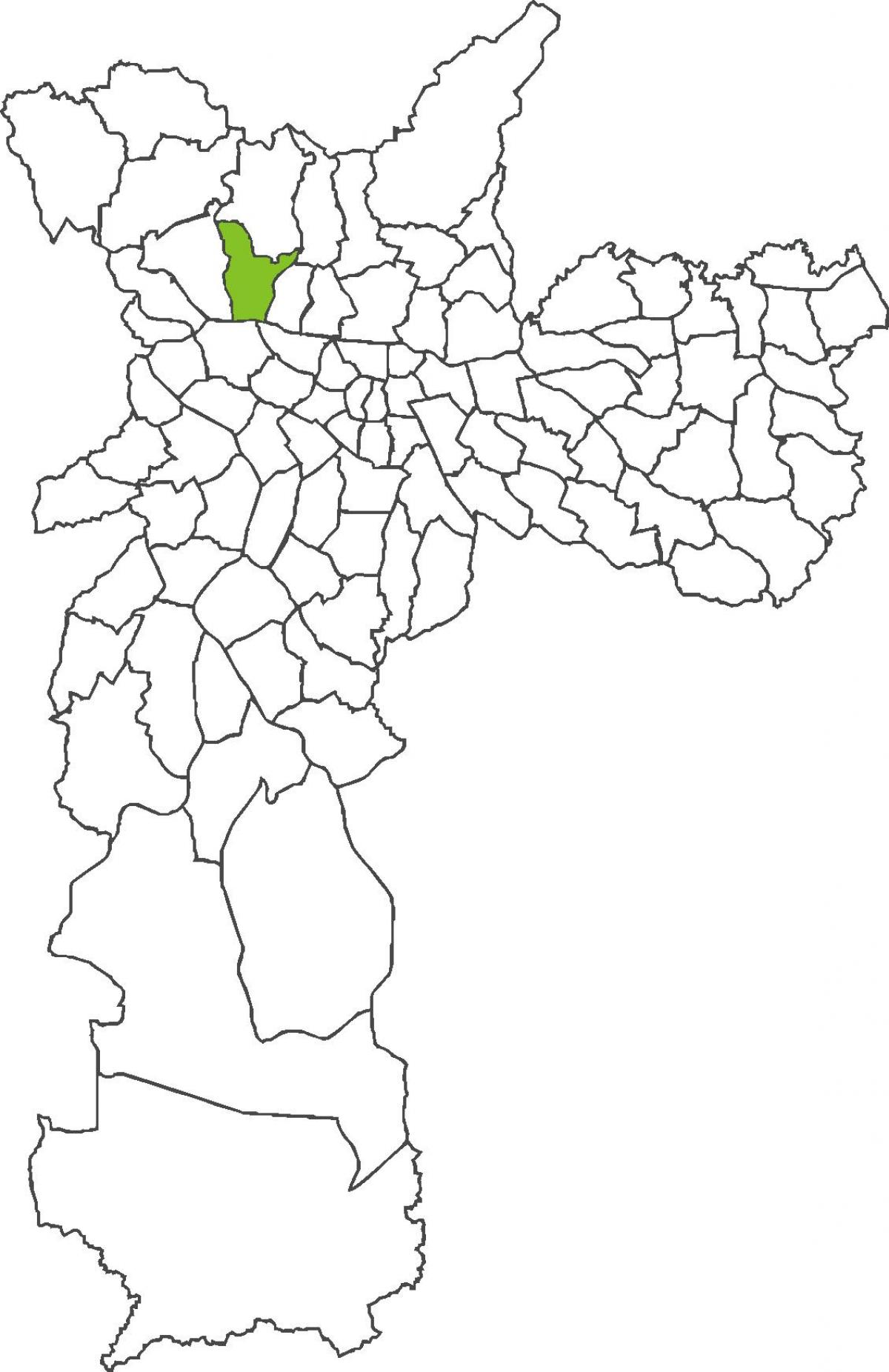Карта Фрегезия делать Ó район