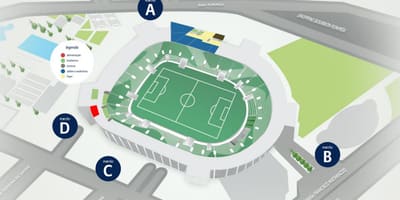 Карта Альянц Парк - уровень 1