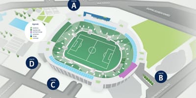 Карта Альянц Парк - уровень 3