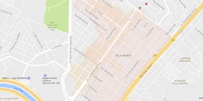 Карта Вила-Мария-Сан-Паулу