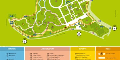 Карту Вилла-Лобос парк