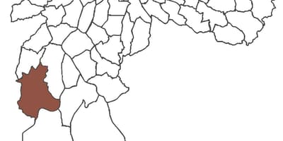 Карта Жардин Ангела района