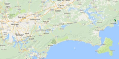 Карта пляжа Лагоинья