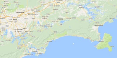 Карта пляжа Переке-Мирин