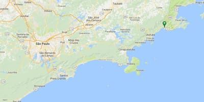 Карта пляжа Эсталейро