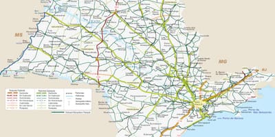Карта СП транспорта
