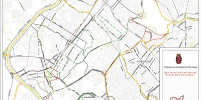 Карта Санту-Амару Сан-Пауло - дорог