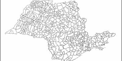 Карта Сан-Паулу Дева - муниципалитеты