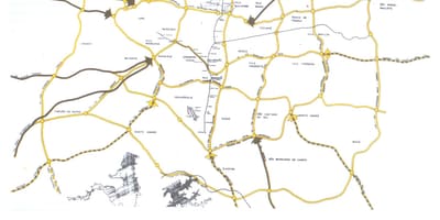 Карта Сан-Паулу экспресс полосы