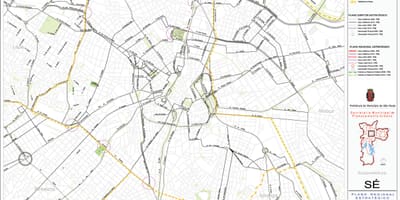 Карта се Сан - Паулу- дорог