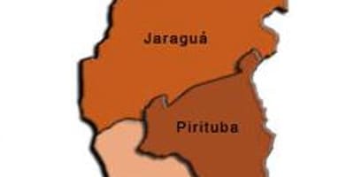 Карта Pirituba-Жарагуа супрефектур