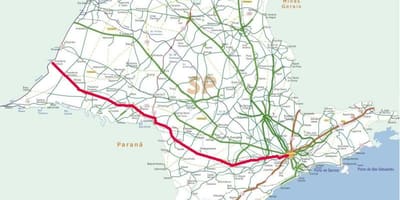 Карта шоссе Рапозо Таварес - СП 270